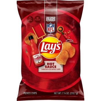 Lay's Flamin' Hot Sauce Flavored Potato Chips (7.75 oz) - Papaya Express
