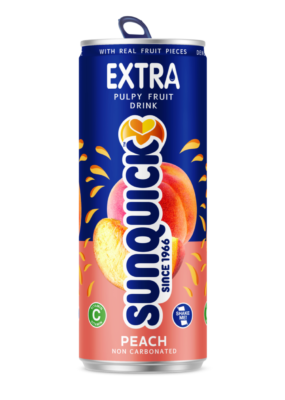 Sunquick Peach Juices With Pulp  ( 24 Ct ) - Papaya Express