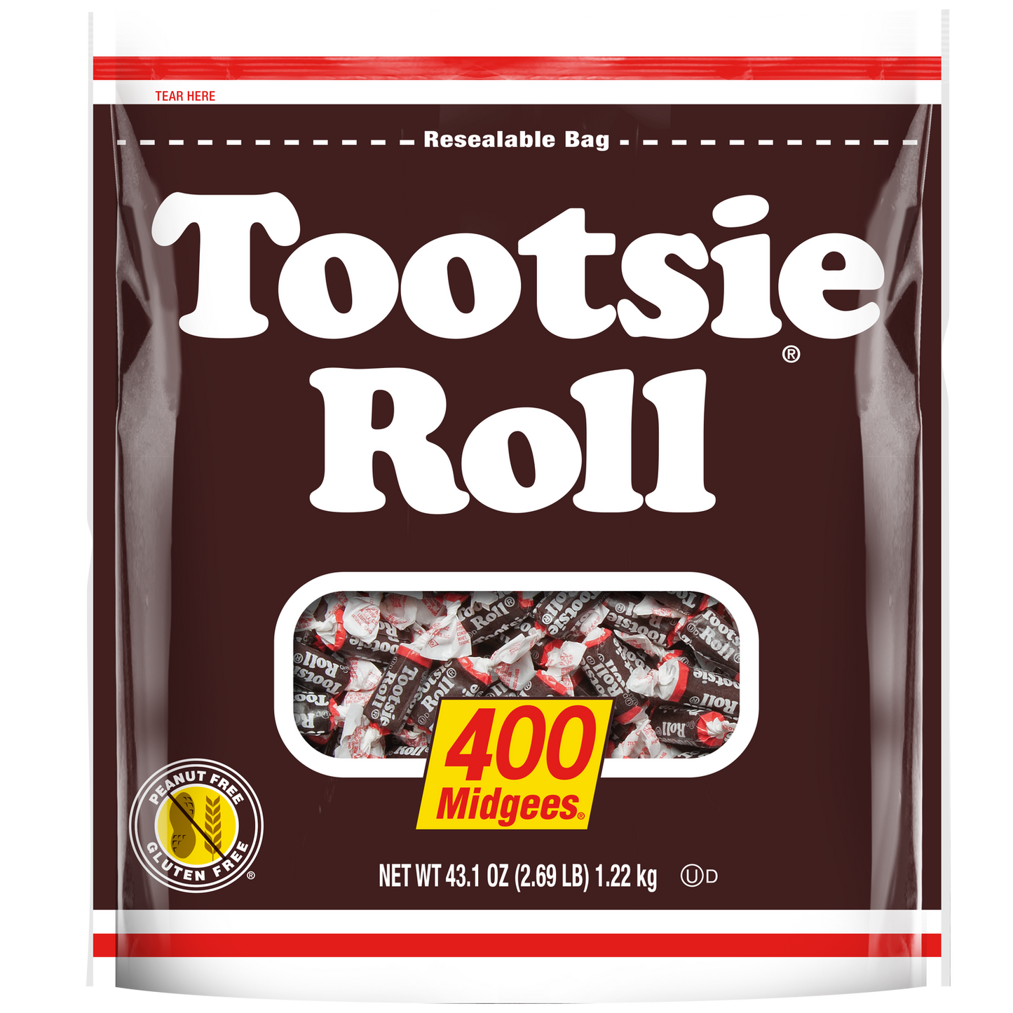 Tootsie Roll Midgees (400ct) - Papaya Express