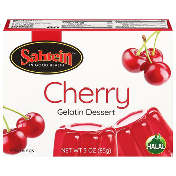 Sahtein Cherry Jello Packet (3oz) - Papaya Express