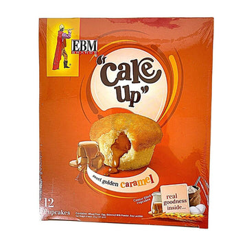 EBM Cake Up Caramel Flavor 12 Cup Cakes (300 g) - Papaya Express