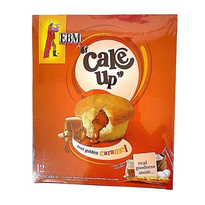 EBM Cake Up Caramel Flavor 12 Cup Cakes (300 g) - Papaya Express
