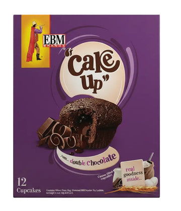 EBM Cake Up Double Chocolate Flavor 12 Cup Cakes (300 g) - Papaya Express