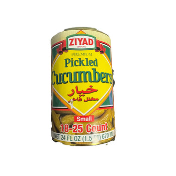 Ziyad Pickled Cucumber Small 18-25 Count (24 oz) - Papaya Express