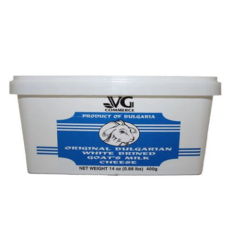 VG Bulgarian Goat Milk Cheese Plastic Container (400g)