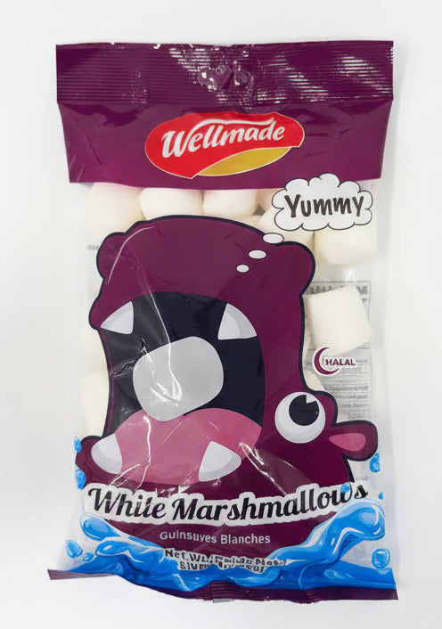 WELLMADE HALAL WHITE MARSHMALLOWS (150G)