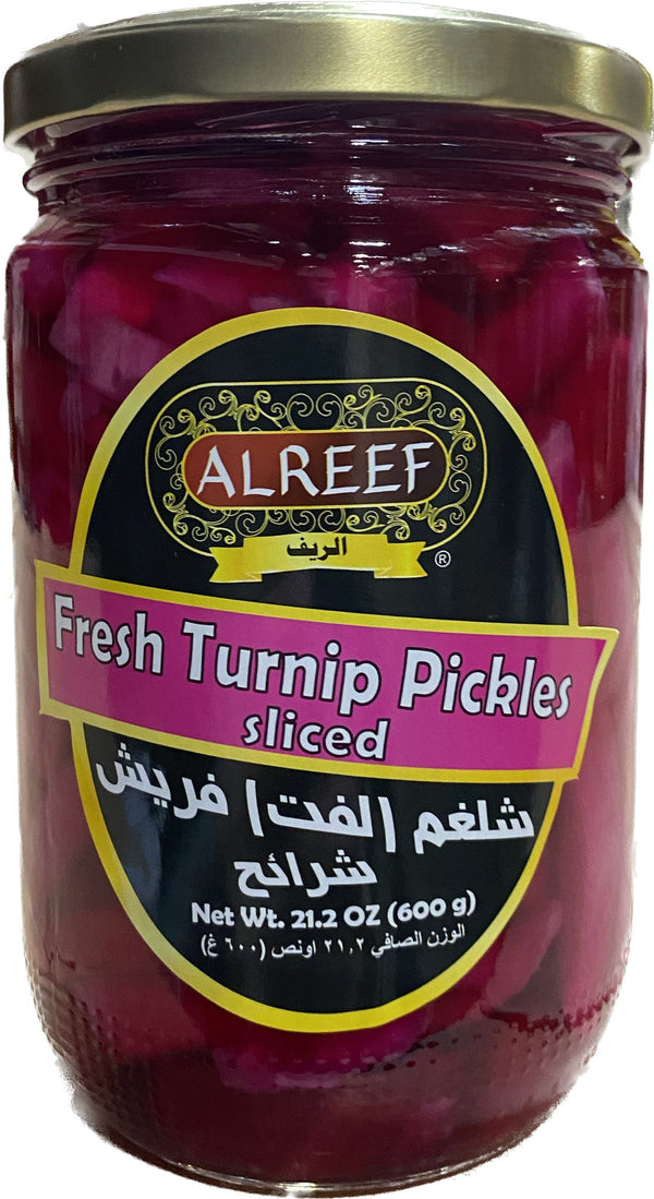 ALREEF Fresh Turnip Pickles Sliced(21.2OZ) - Papaya Express