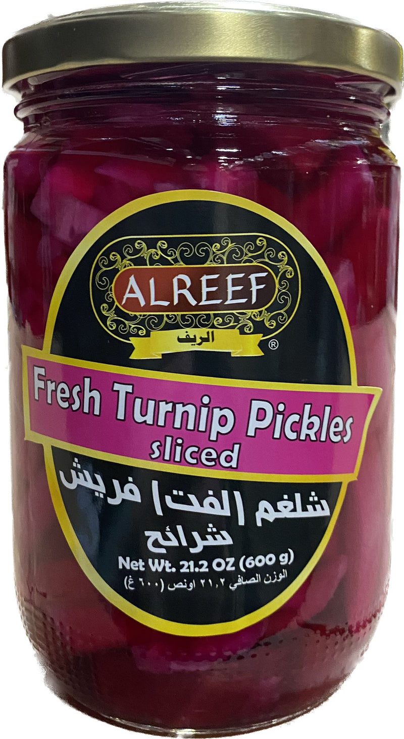 ALREEF Fresh Turnip Pickles Sliced(21.2OZ) - Papaya Express