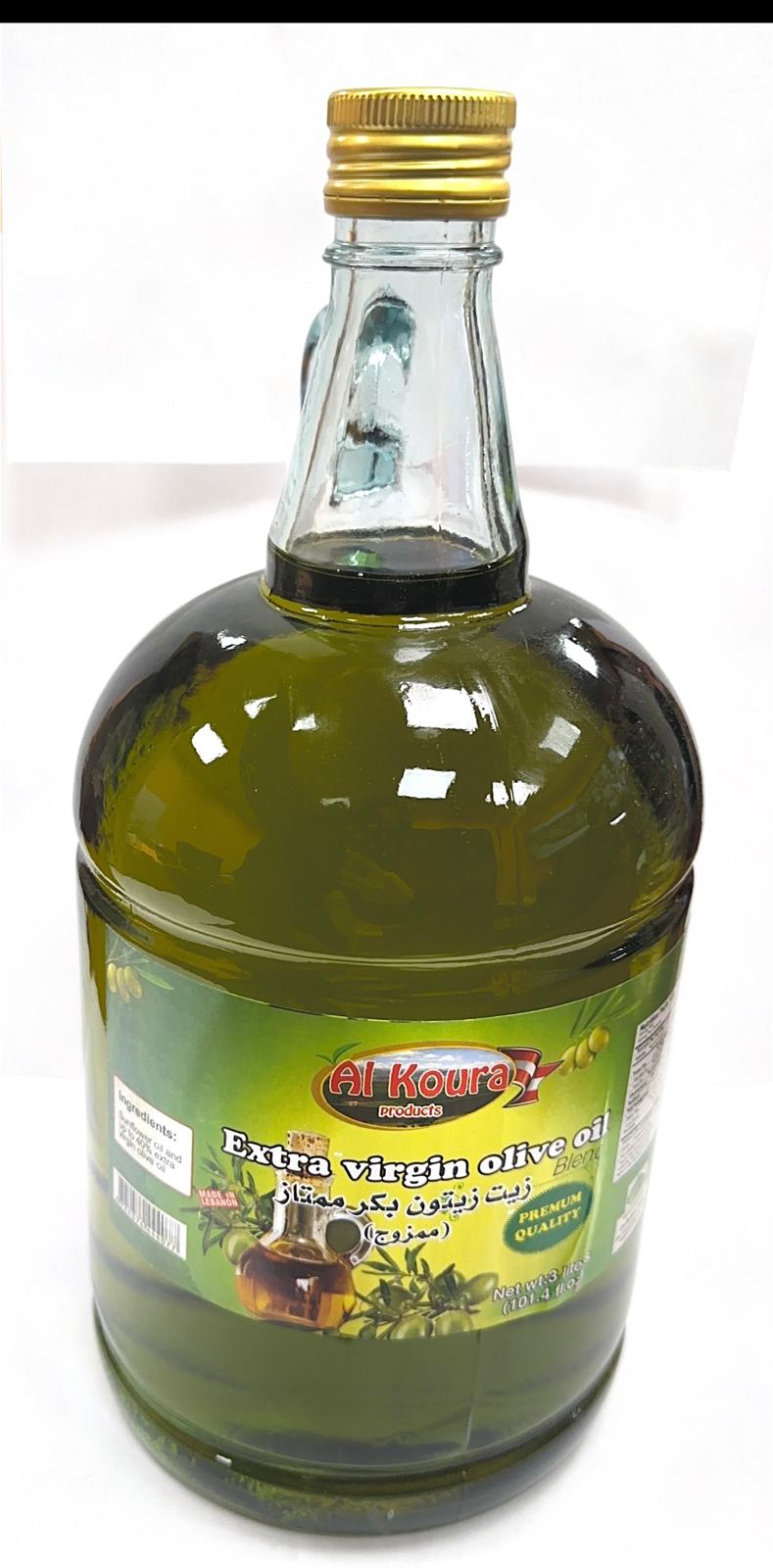 Al Koura Extra Virgin Olive Oil Blend (3 Liters)