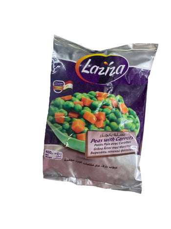 Laziza Peas with Carrots (14oz) - Papaya Express