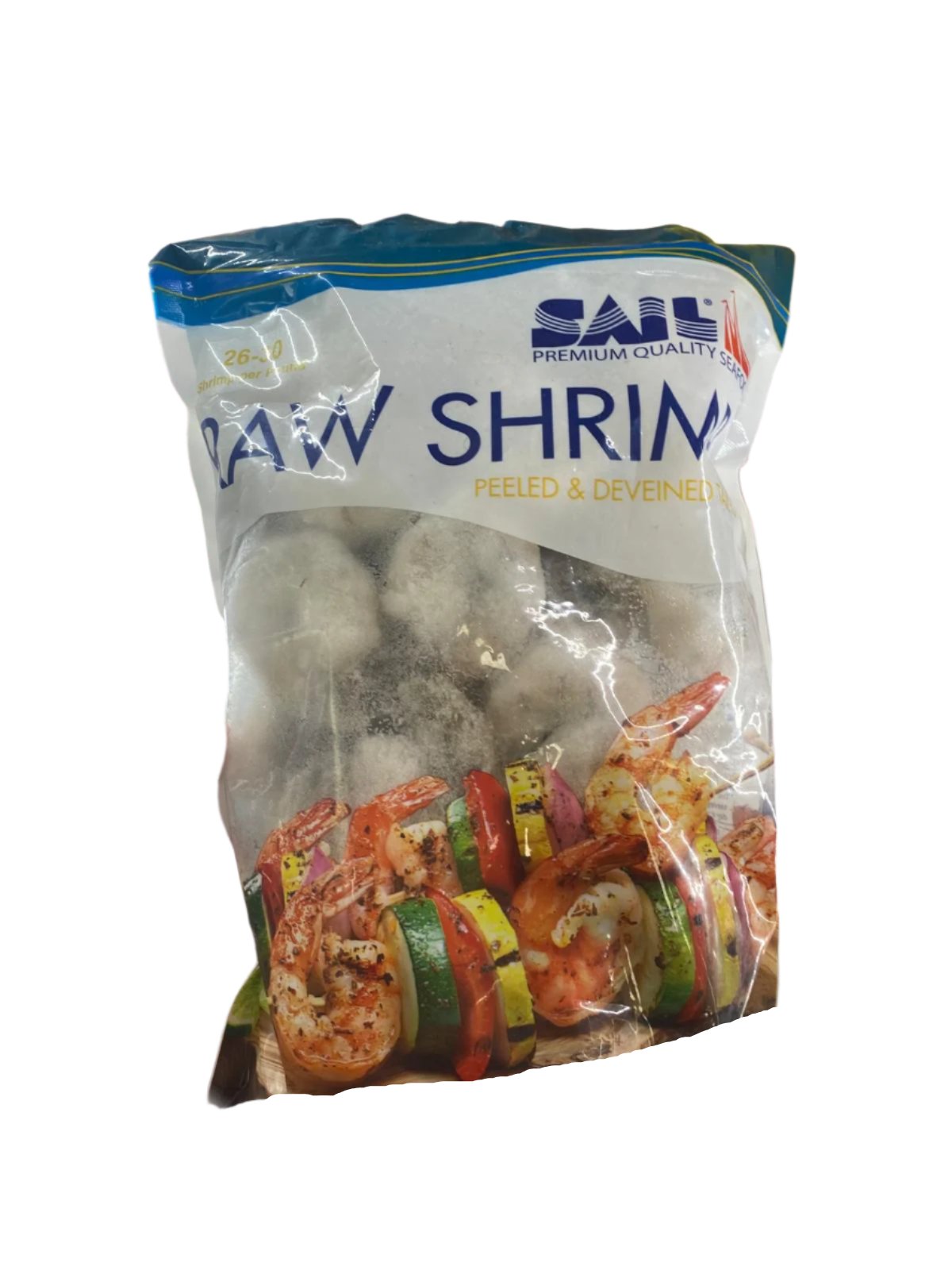 Sail Raw white shrimp Peeled (32OZ)