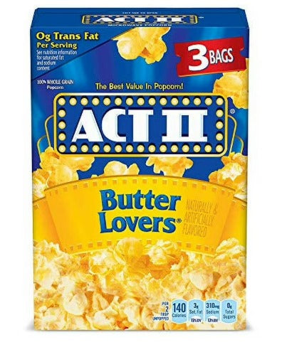 ACT II Butter Popcorn (3CT)