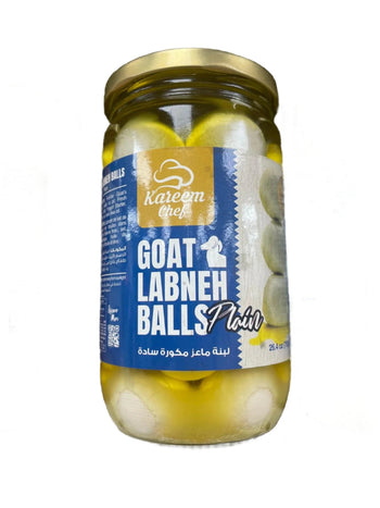 Kareem Chef Goat Plain Labneh Balls (26.4 OZ) - Papaya Express