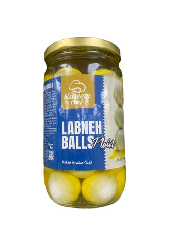 Kareem Chef Labneh Balls Plain (26.4 OZ) - Papaya Express
