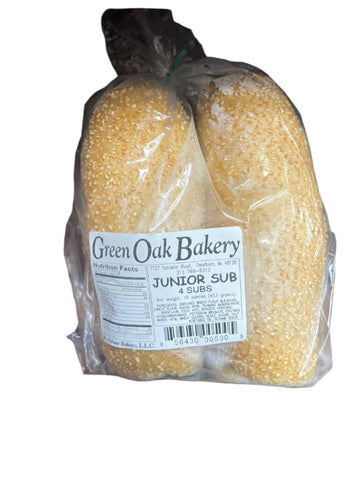 Green Oak Bakery Junior SUB (4ct) - Papaya Express
