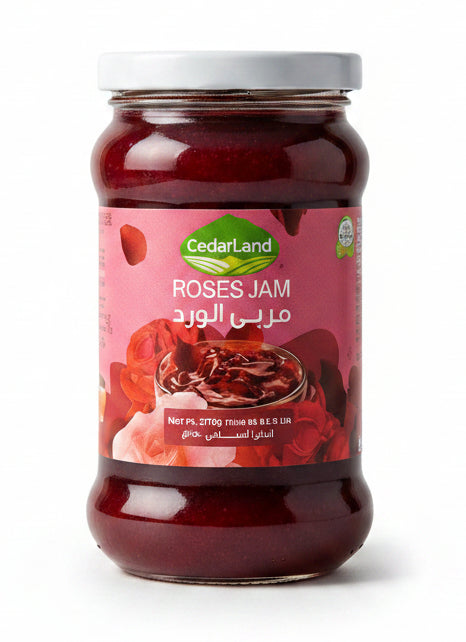 Cedarland Rose Jam (370g) - Papaya Express