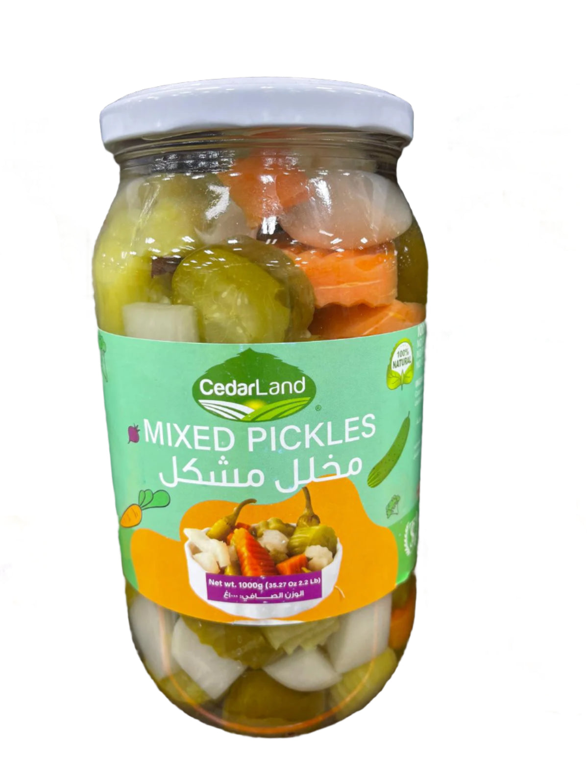 Cedarland Mixed Pickles (1000g)