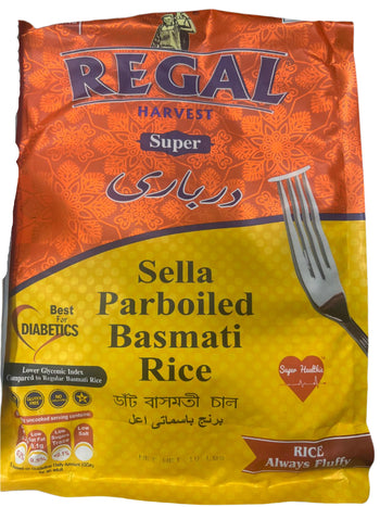 Regal Super Sella Parboiled Basmati Rice (10LB) - Papaya Express