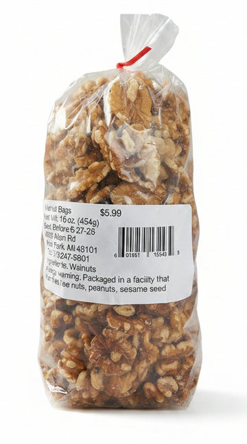 Walnuts Bag (16 oz) - Papaya Express