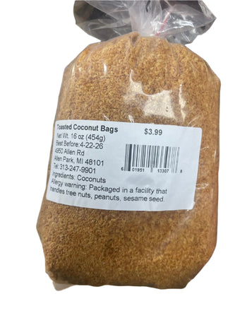 Toasted Coconut Bag (16 oz) - Papaya Express