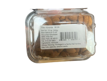 Raw Almonds Box (12 oz) - Papaya Express