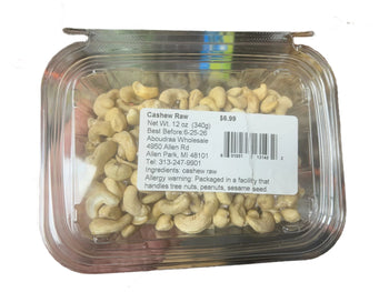 Cashews Raw Box (12 oz) - Papaya Express