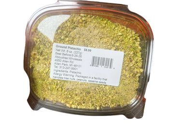 Ground Pistachio's Box  (8 oz) - Papaya Express