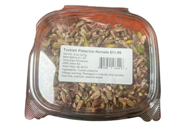 Turkish Pistachio Kernels (8 oz) - Papaya Express