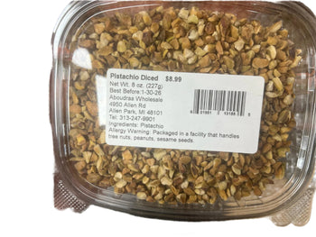 Pistachio Diced Box (8 oz) - Papaya Express