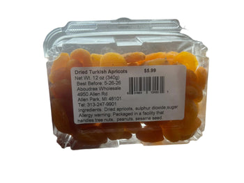 Dried Turkish Apricots Box (12 oz) - Papaya Express