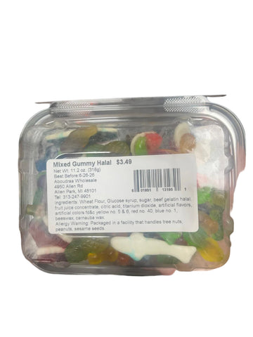 Mixed Gummy Halal (11.2 oz) - Papaya Express