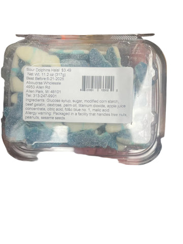 Sour Dolphins Halal (11.2 oz) - Papaya Express