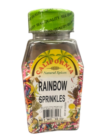 California Rainbow Sprinkles (10oz) - Papaya Express