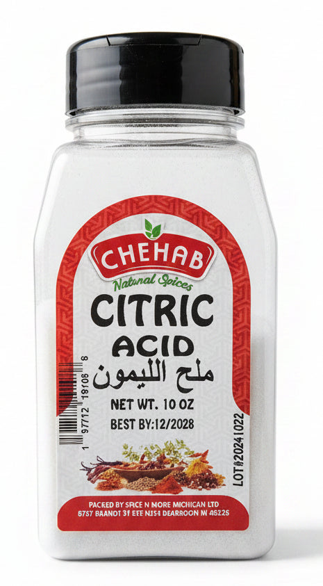 Chehab Citric Acid (10 oz) - Papaya Express
