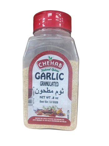 Chehab Garlic Granulated (8 oz) - Papaya Express