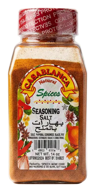 Casablanca Seasoning Salt (14 oz) - Papaya Express