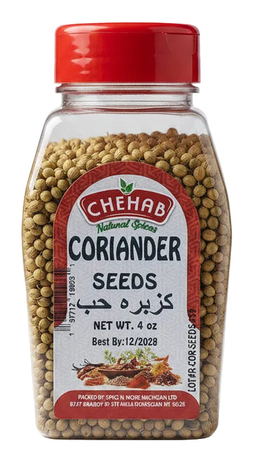 Chehab Coriander Seeds Whole (4 oz) - Papaya Express