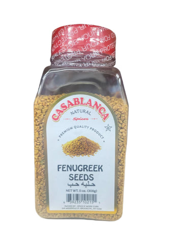 Casablanca Fenugreek Seeds Whole (11 oz) - Papaya Express