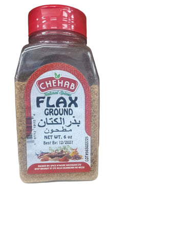 Chehab Flax Seeds Ground (6 oz) - Papaya Express