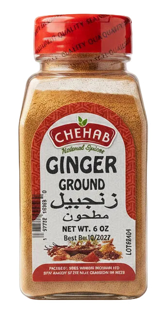 Chehab Ginger Ground (6 oz) - Papaya Express