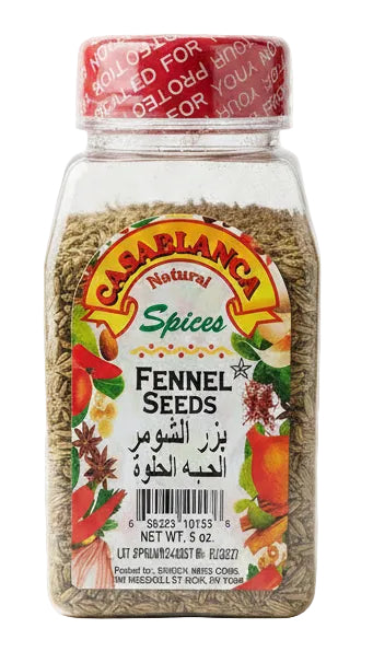 Casablanca Fennel Seeds (5 oz) - Papaya Express