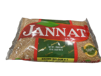 Jannat Brown Bulgur #1 (2 lb) - Papaya Express