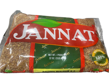 Jannat Brown Bulgur #2 (2 lb) - Papaya Express