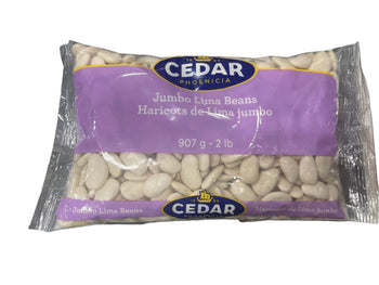 Cedar Jumbo Lima Beans (32 oz) - Papaya Express