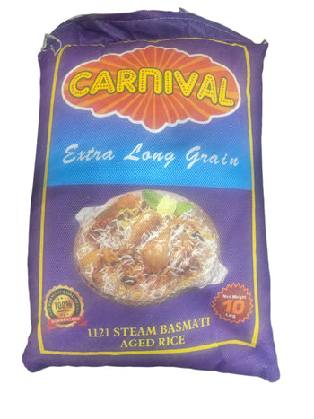 Carnival Extra Long Grain Basmati Rice (10 lb) - Papaya Express