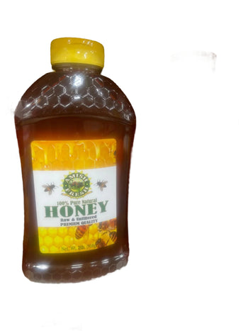 Amish Fresh Natural Honey Raw & Unfiltered (2 LB) - Papaya Express