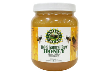 Amish Fresh Natural Raw Honey (5 lb.) - Papaya Express