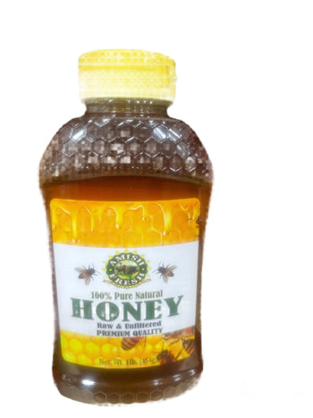 Amish Fresh Natural Honey Raw & Unfiltered (1 LB) - Papaya Express