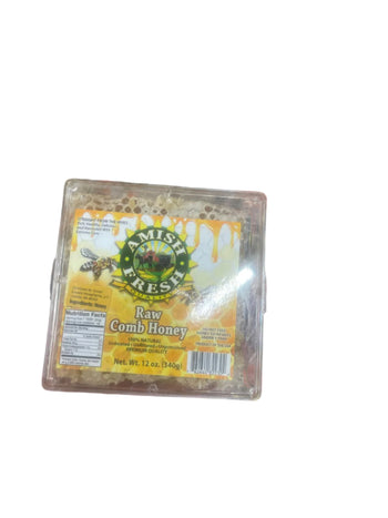 Amish Fresh Raw Comb Honey (12 oz) - Papaya Express