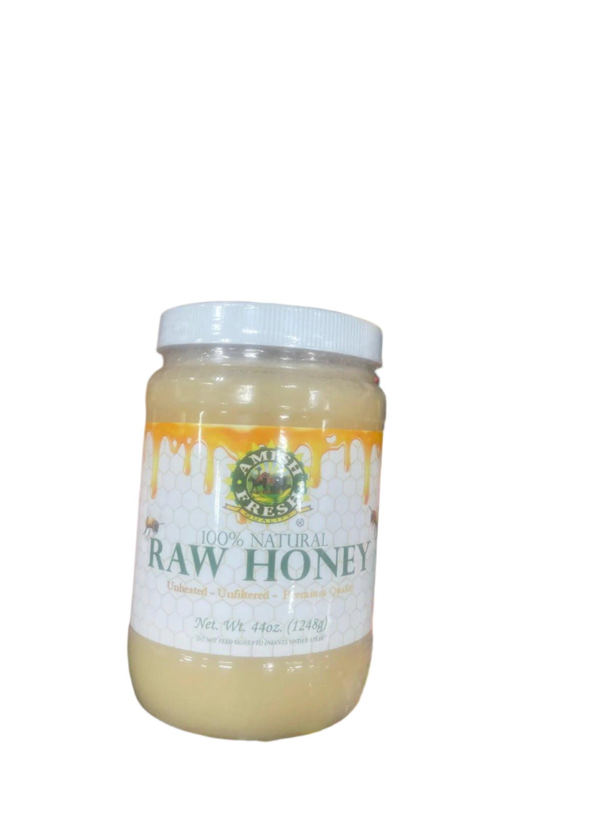 Amish Fresh Raw Honey Unheated-Unfiltered (44 oz) - Papaya Express